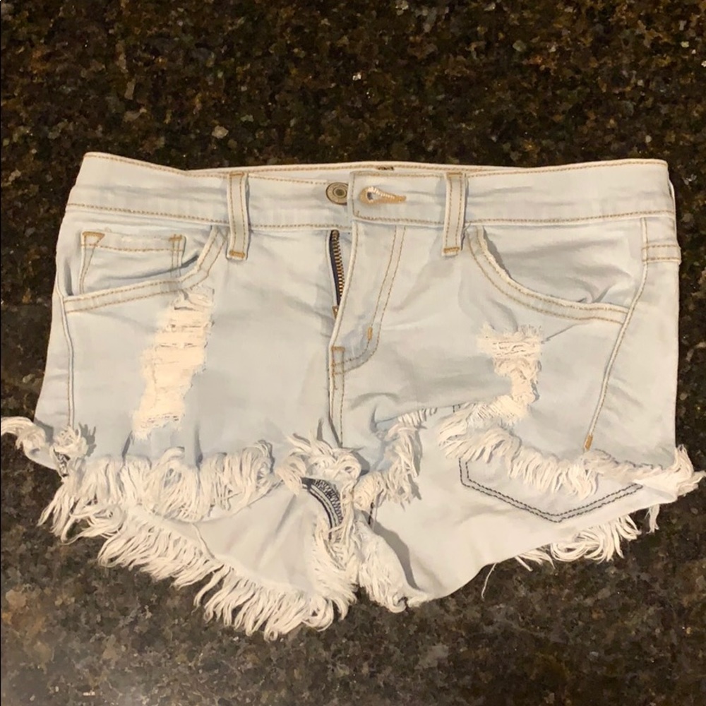 flying monkey jean shorts